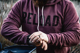 RELOAD Pullover Hoodie - Maroon